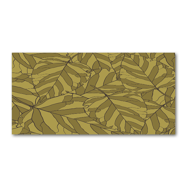Foto en metacrilato horizontal Hojas