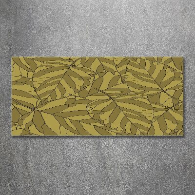 Foto en metacrilato horizontal Hojas