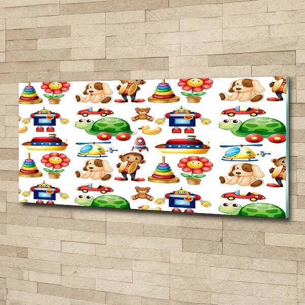 Foto en metacrilato horizontal Juguetes