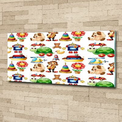 Foto en metacrilato horizontal Juguetes