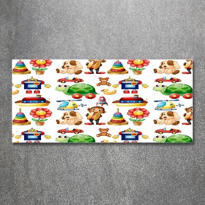 Foto en metacrilato horizontal Juguetes