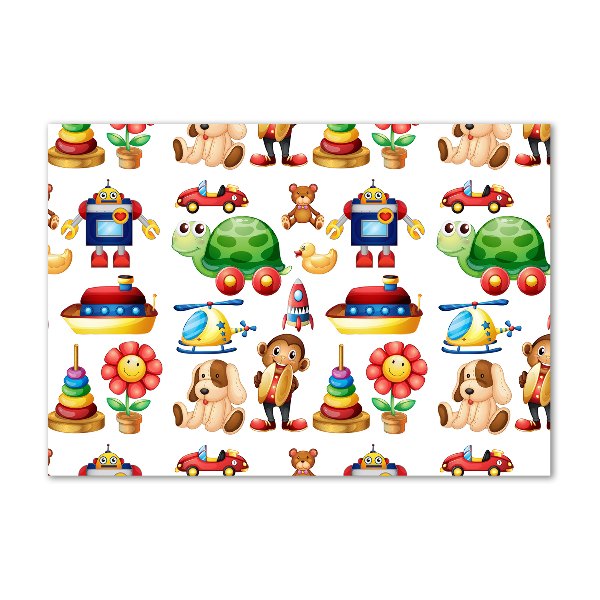 Foto en metacrilato horizontal Juguetes