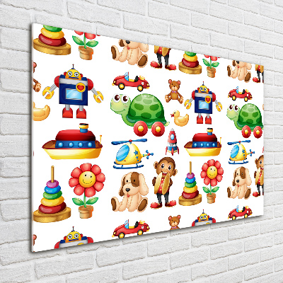 Foto en metacrilato horizontal Juguetes