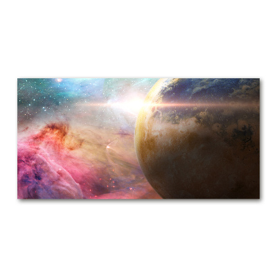 Cuadro metacrilato horizontal Galaxia