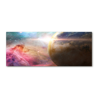 Cuadro metacrilato horizontal Galaxia