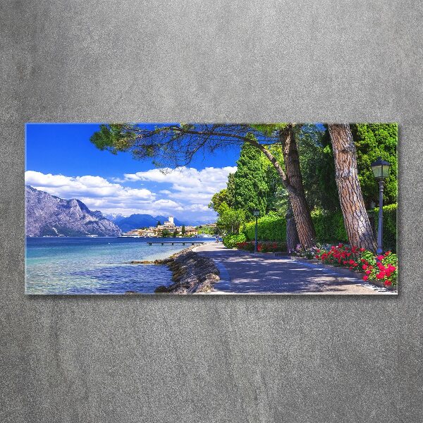 Foto en metacrilato horizontal norte de Italia