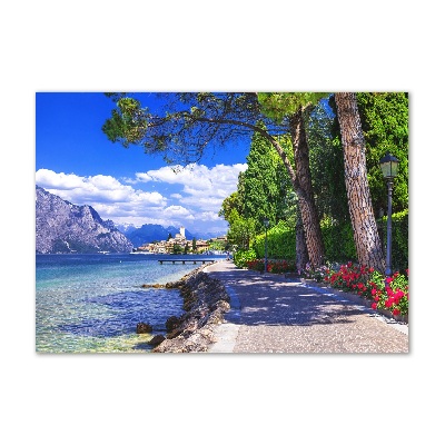 Foto en metacrilato horizontal norte de Italia