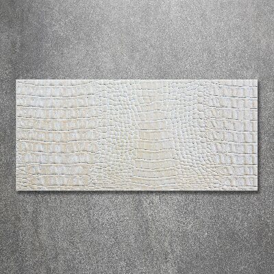 Cuadro acrílico horizontal piel de cocodrilo