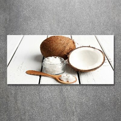 Cuadro acrílico horizontal Aceite de coco