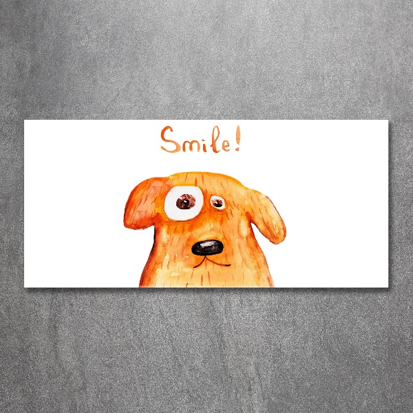 Cuadro metacrilato horizontal Perro