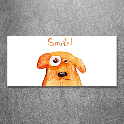 Cuadro metacrilato horizontal Perro