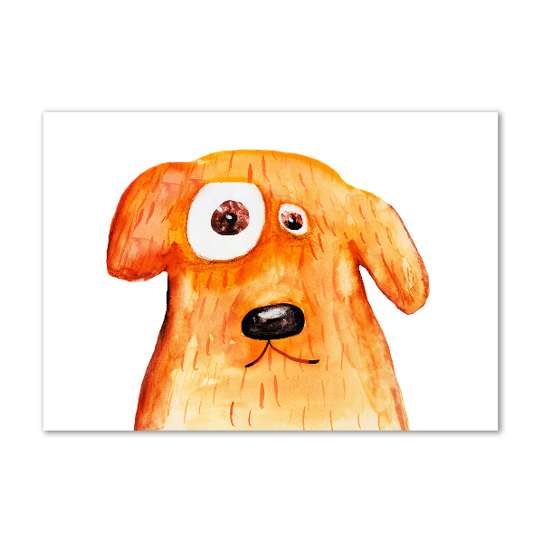Cuadro metacrilato horizontal Perro