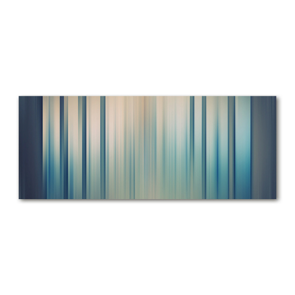 Cuadro metacrilato horizontal Rayas azules