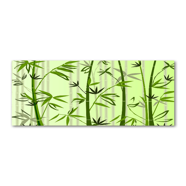 Cuadro acrílico horizontal Bambú