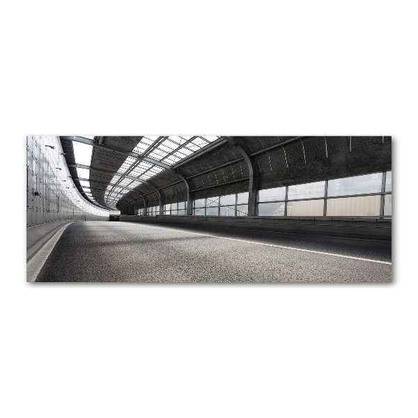 Cuadro metacrilato horizontal Carretera en el túnel