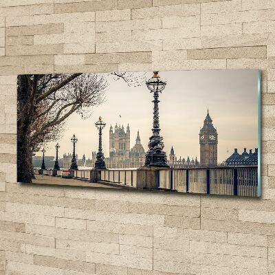 Foto en metacrilato horizontal Londres en otoño