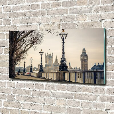 Foto en metacrilato horizontal Londres en otoño