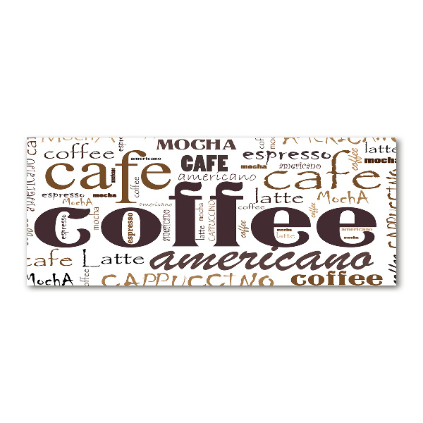 Foto en metacrilato horizontal Café