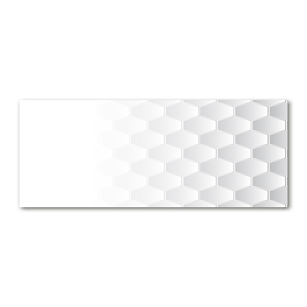 Foto en metacrilato horizontal Fondo de hexágonos