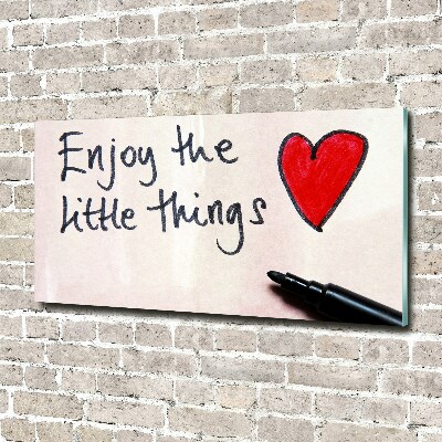 Pintura en acrílico horizontal Pequeñas cosas