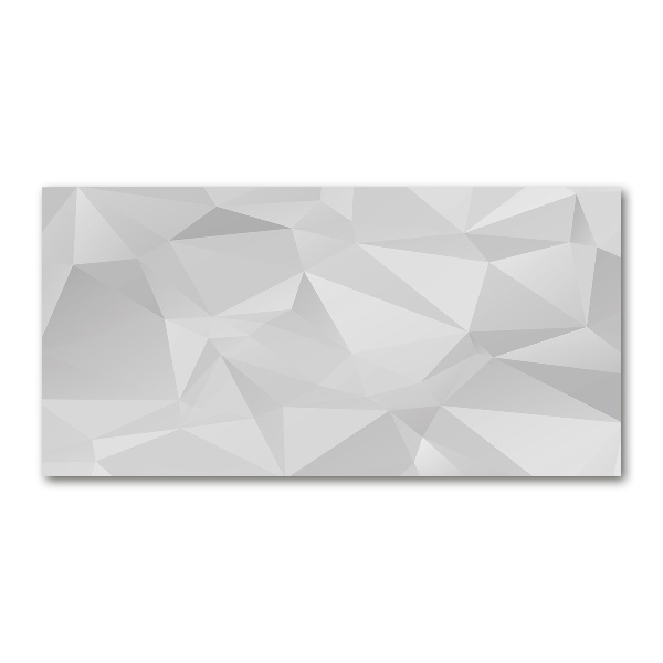 Cuadro acrílico horizontal Triángulos abstractos