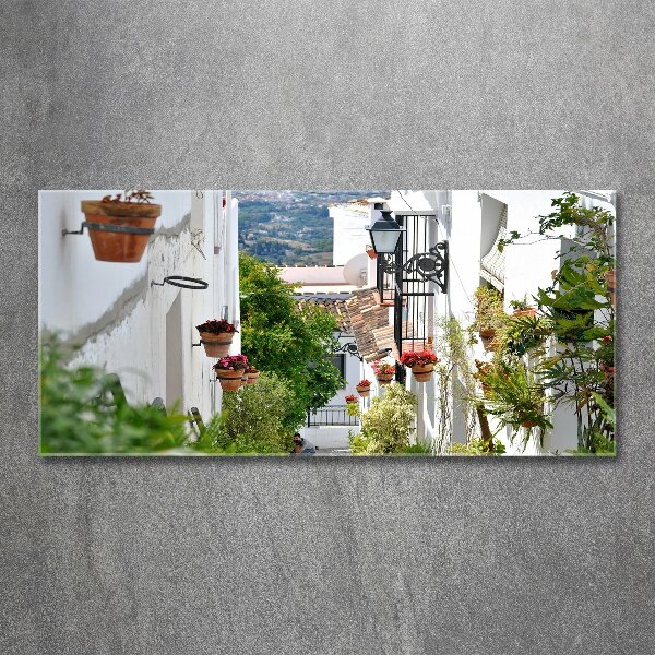 Cuadro metacrilato horizontal Una calle con encanto