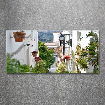Cuadro metacrilato horizontal Una calle con encanto