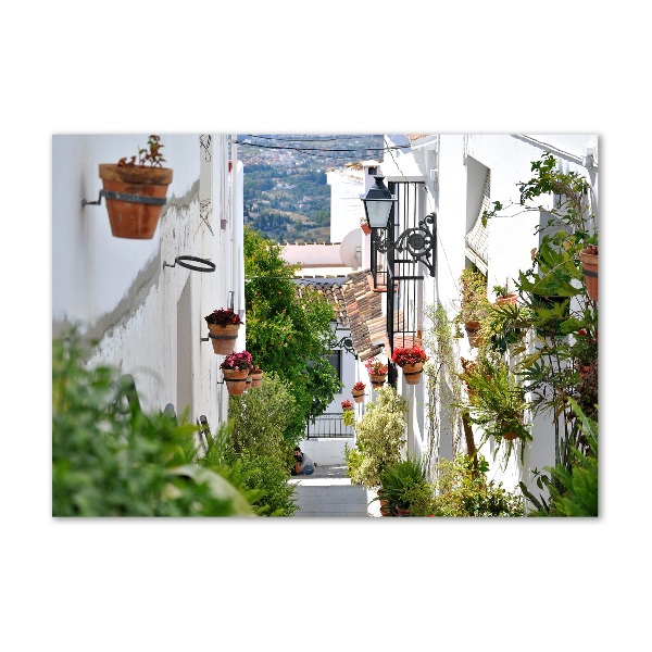 Cuadro metacrilato horizontal Una calle con encanto