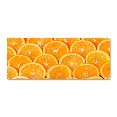 Cuadro metacrilato horizontal rodajas de naranja