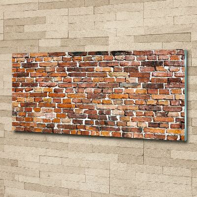 Foto en metacrilato horizontal pared de ladrillos