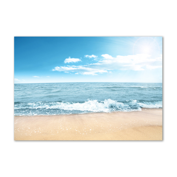 Cuadro metacrilato horizontal Playa