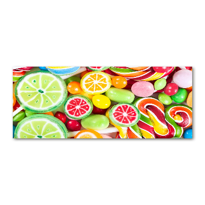 Foto en metacrilato horizontal Caramelos de colores