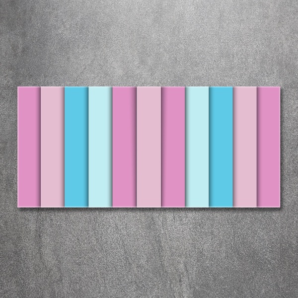 Cuadro acrílico horizontal Rayas de colores