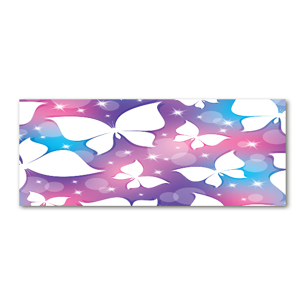 Cuadro acrílico horizontal Mariposas