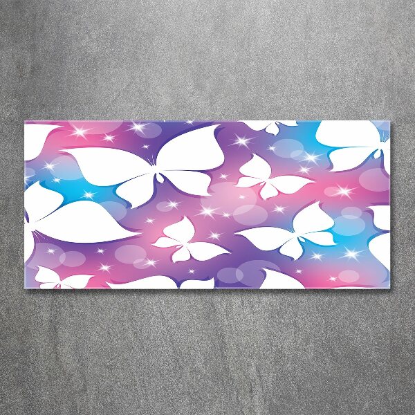 Cuadro acrílico horizontal Mariposas