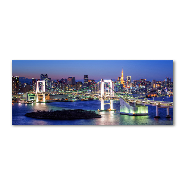 Cuadro metacrilato horizontal Puente de Tokio