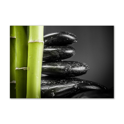 Pintura en acrílico horizontal Bambú