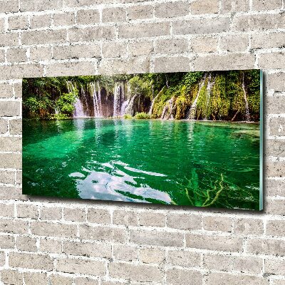 Cuadro metacrilato horizontal Lago de Plitvice