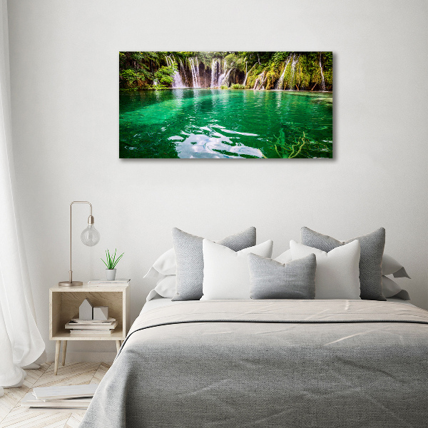 Cuadro metacrilato horizontal Lago de Plitvice