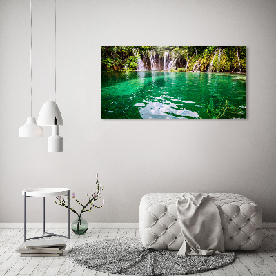 Cuadro metacrilato horizontal Lago de Plitvice