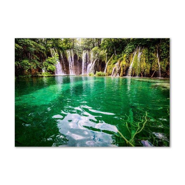 Cuadro metacrilato horizontal Lago de Plitvice