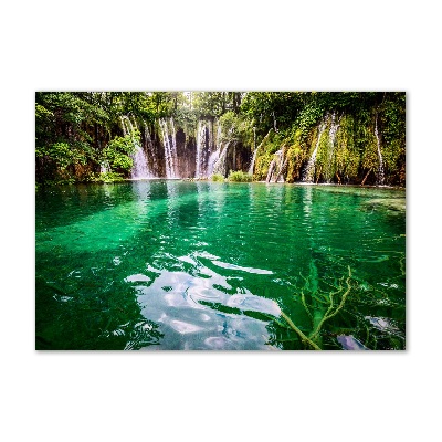 Cuadro metacrilato horizontal Lago de Plitvice