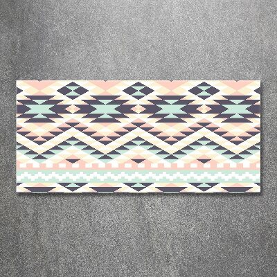 Cuadro acrílico horizontal origen étnico