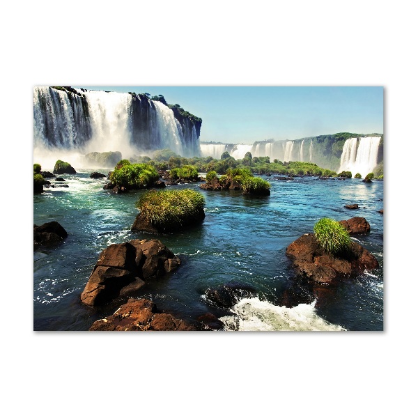 Cuadro acrílico horizontal Cascada de Igazu
