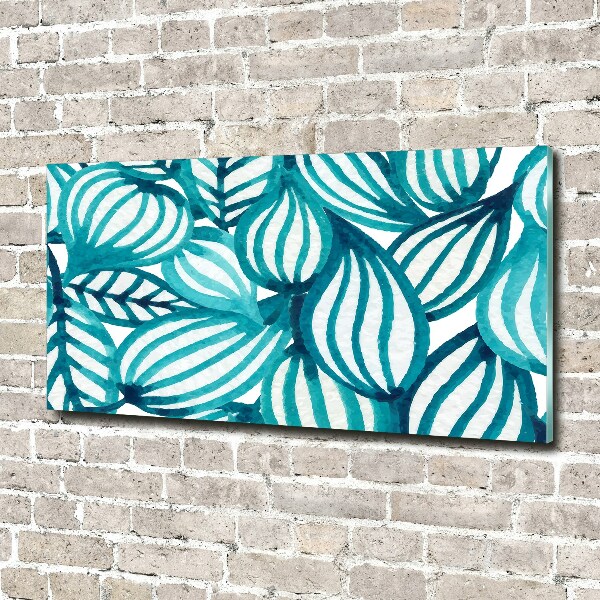 Pintura en acrílico horizontal Patrón floral