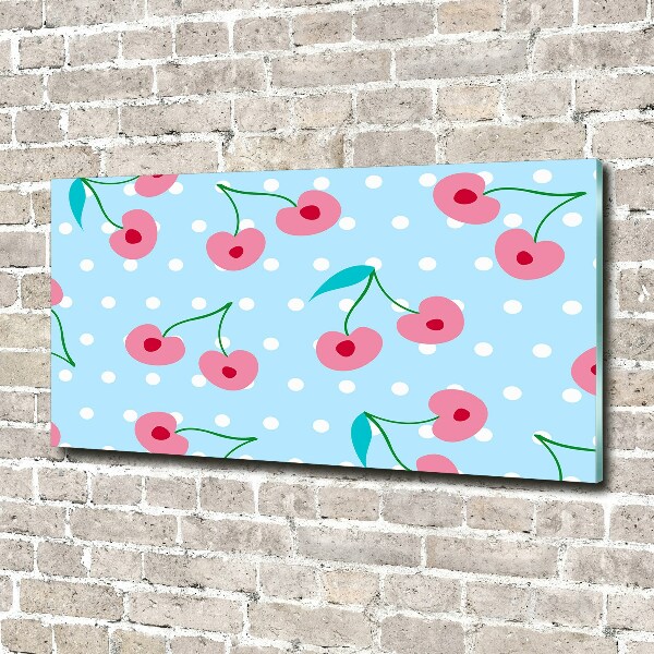 Foto en metacrilato horizontal Iconos de frutas