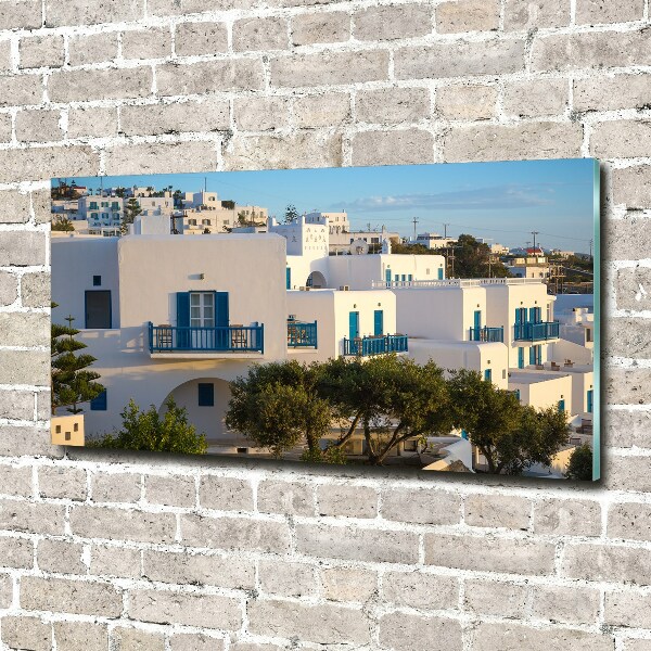 Cuadro metacrilato horizontal Mykonos Grecia