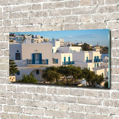Cuadro metacrilato horizontal Mykonos Grecia