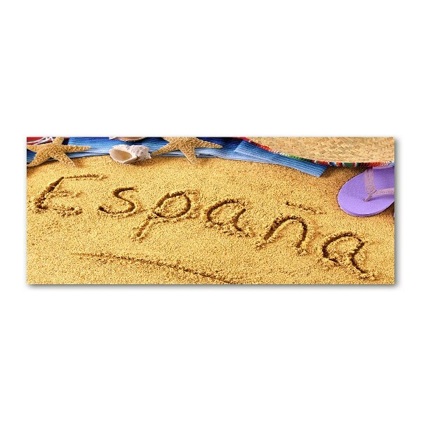 Foto en metacrilato horizontal Inscripción de España