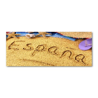Foto en metacrilato horizontal Inscripción de España